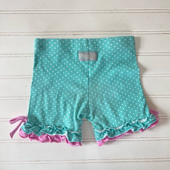 ELEANOR ROSE VGUC Seashell Tunic Dress Ruffle Shorts Set - Picture 5 of 5